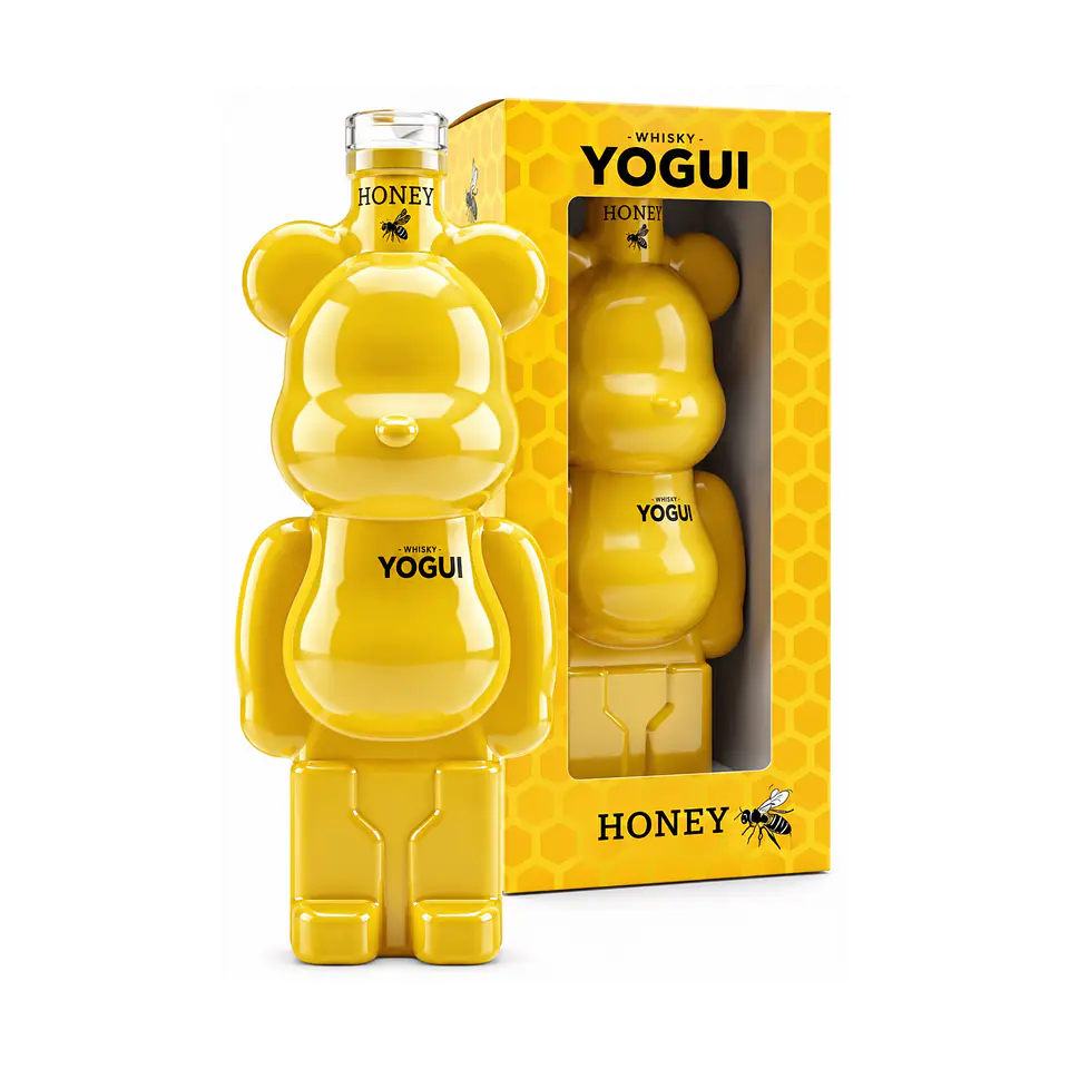 Whisky Yogui Honey 40% Alc 600ml 1