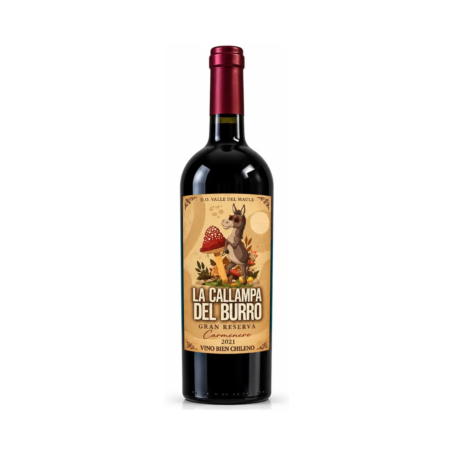 La Callampa del Burro Gran Reserva Carménère 750 ml 2