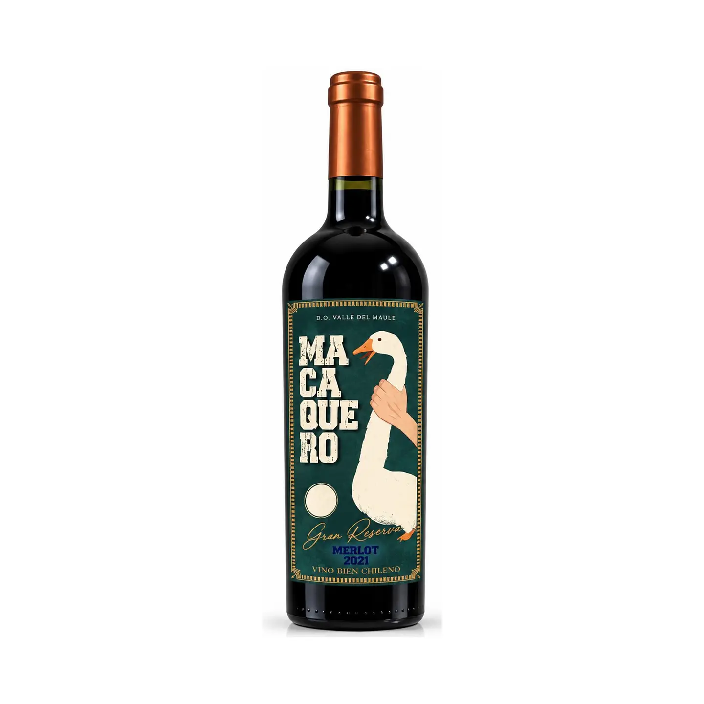 Macaquero Gran Reserva Merlot 750 ml 2
