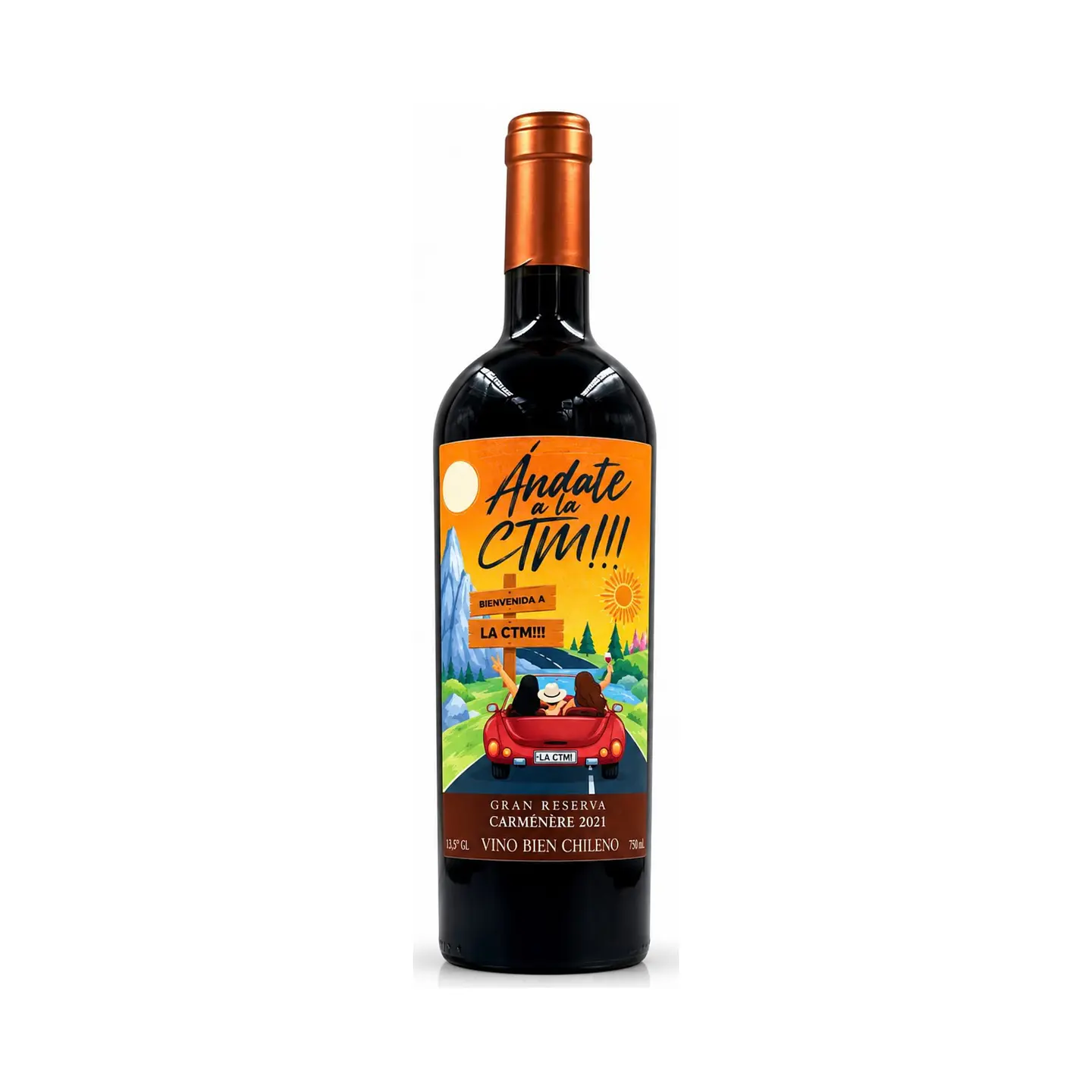 Ándate a la CTM!!! Gran Reserva Carménère 750 ml 2