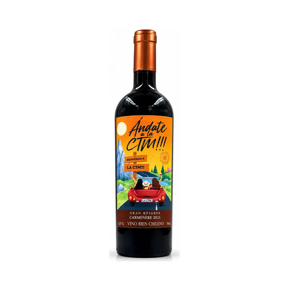 Ándate a la CTM!!! Gran Reserva Carménère 750 ml 2