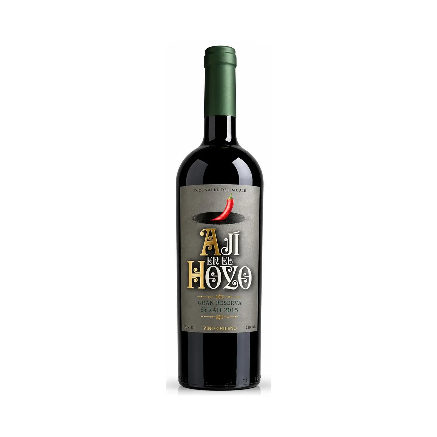 Ají en el Hoyo Gran Reserva Syrah 750 ml 2