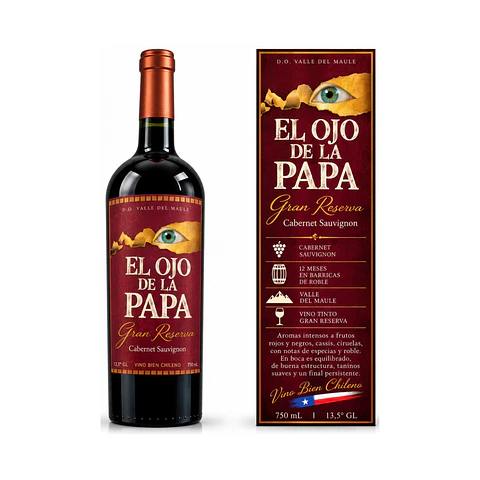 El Ojo de la Papa Gran Reserva Cabernet Sauvignon 750 ml