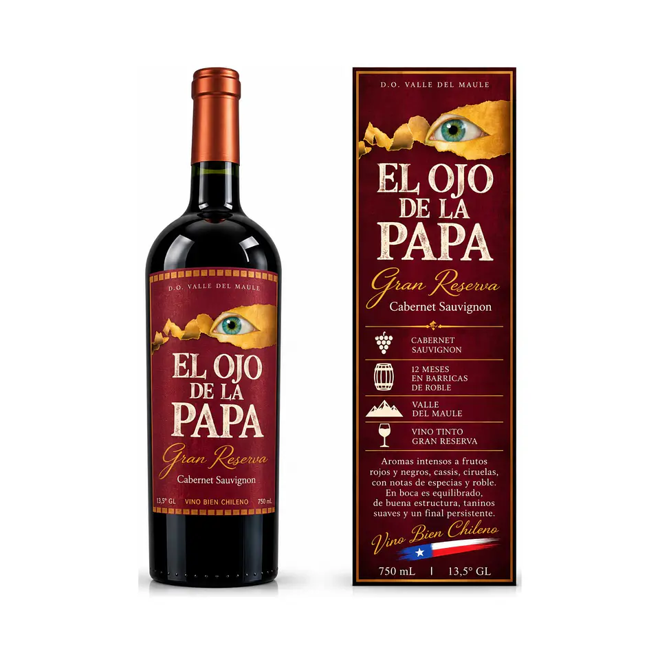El Ojo de la Papa Gran Reserva Cabernet Sauvignon 750 ml 1