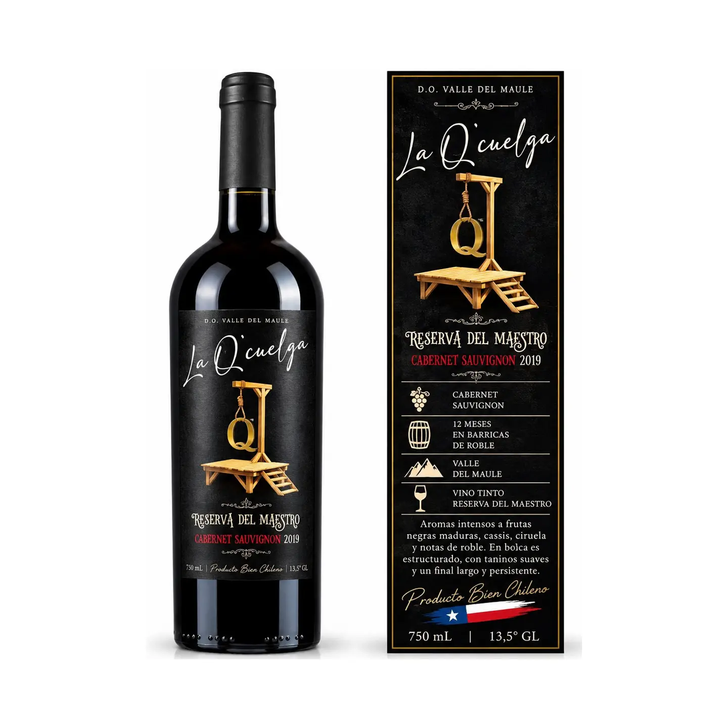La Q’ Cuelga Reserva del Maestro Cabernet Sauvignon 750 ml 1