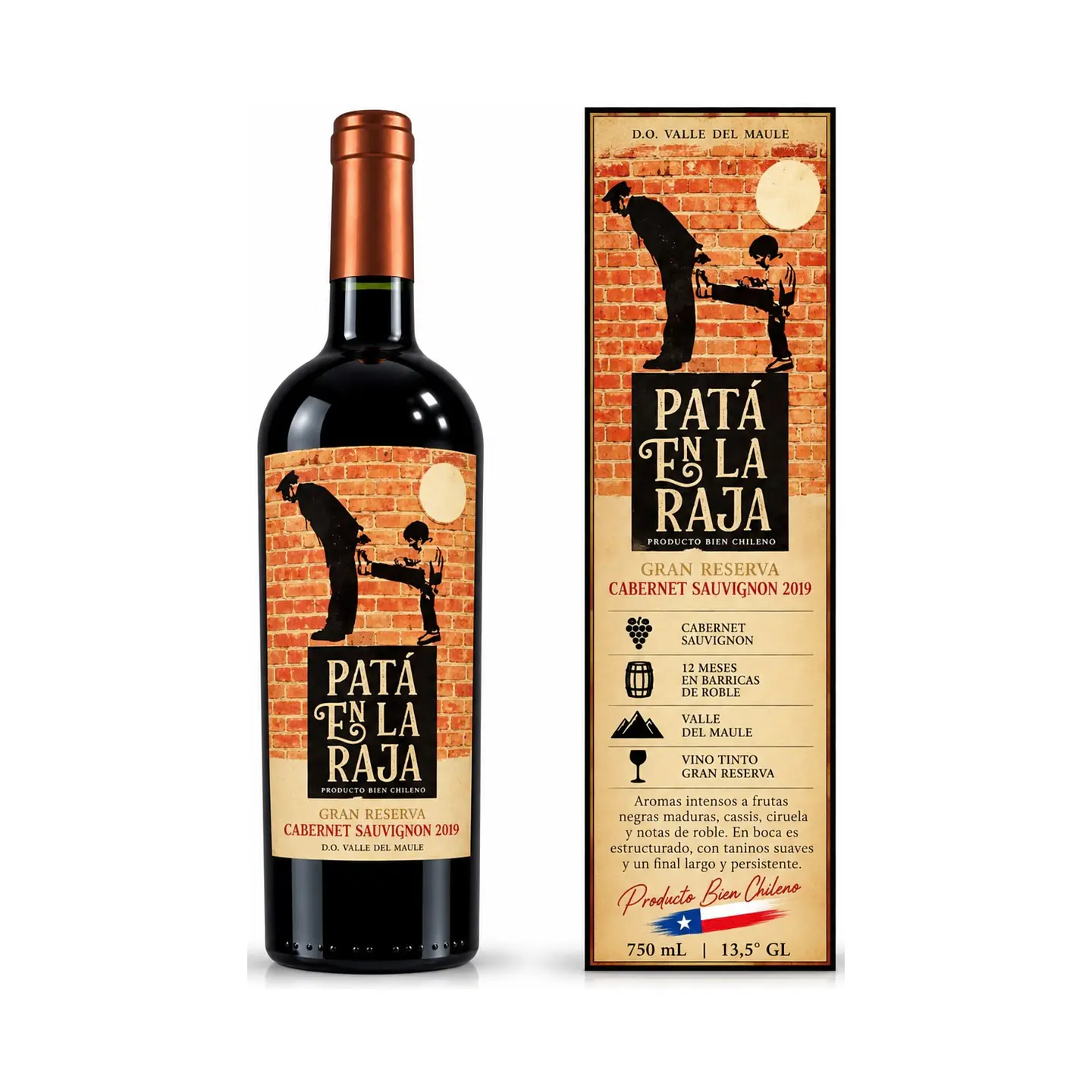 Patá en la Raja Gran Reserva Cabernet Sauvignon 750 ml 1