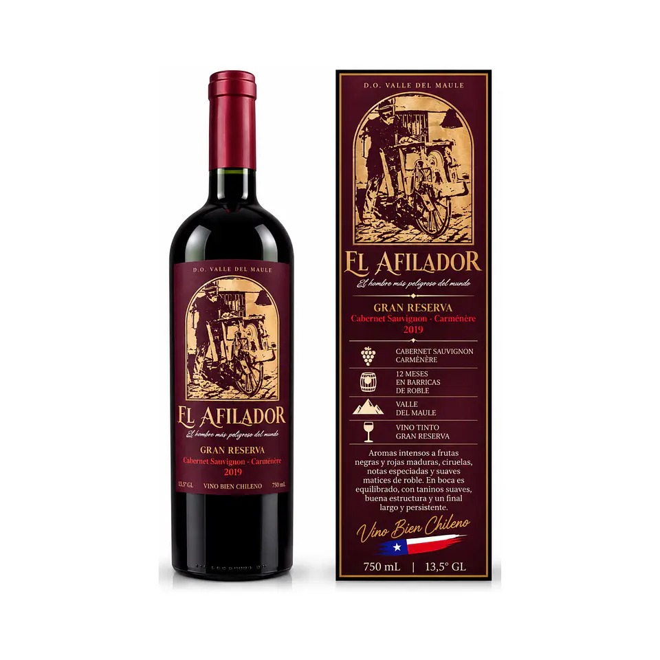 El Afilador Gran Reserva 2019 – 750 ml 1