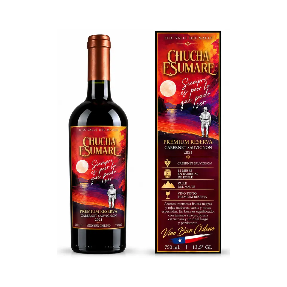 Chucha Esumare Premium Reserva Cabernet Sauvignon 2021 – 750 ml 1