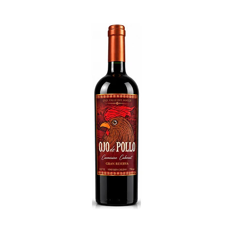Ojo de Pollo Gran Reserva Carménère–Cabernet Sauvignon – 750 ml