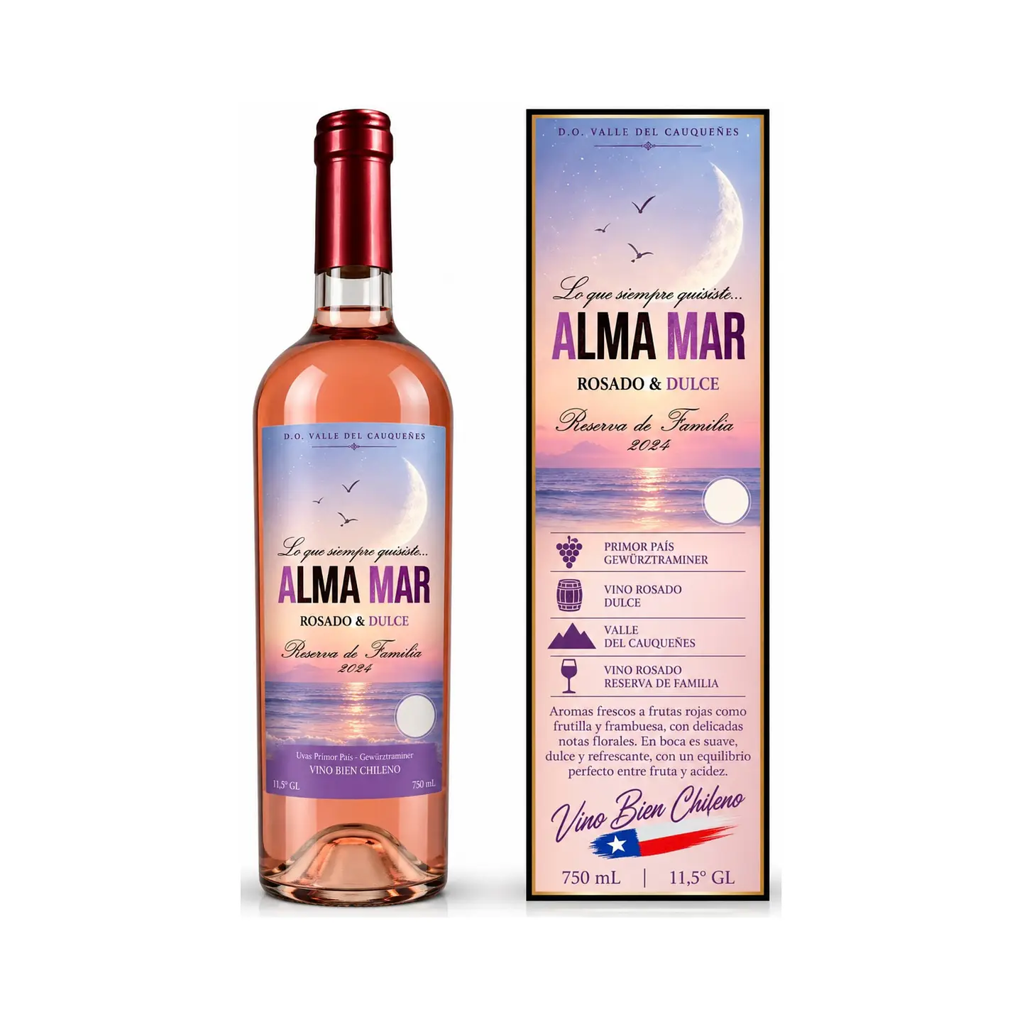 Alma Mar Rosado & Dulce Reserva de Familia 2024  750 ml 1