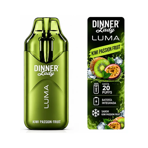 Dinner Lady Luma Kiwi Passion Fruit – 20K Puffs
