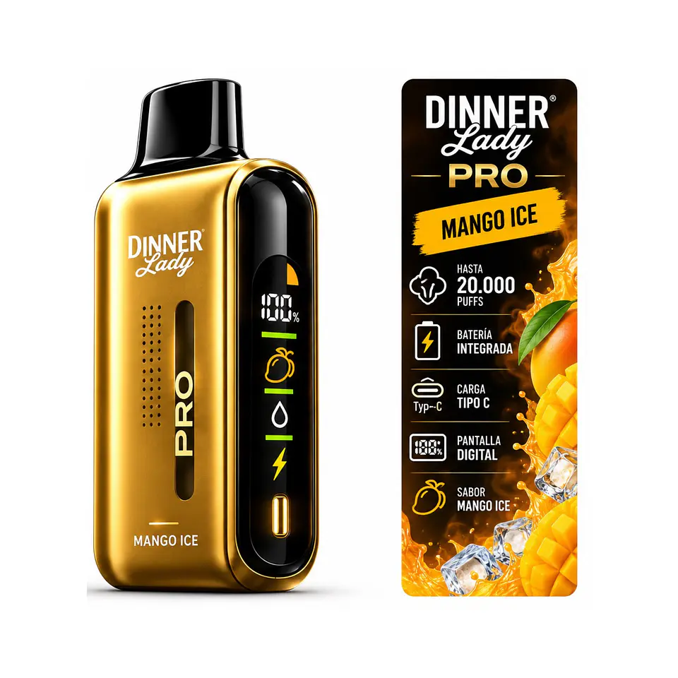 Dinner Lady Pro Mango Ice – 20K Puffs 1