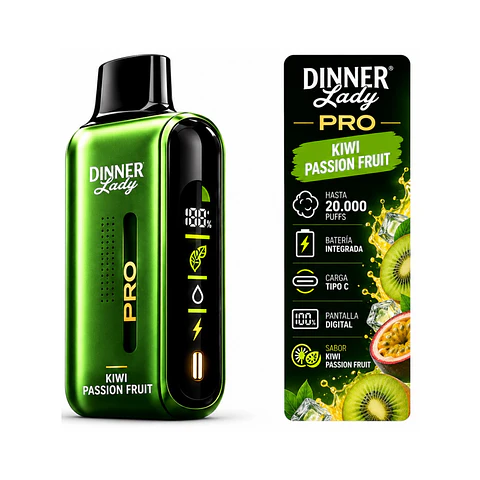 Dinner Lady Pro Kiwi Passion Fruit – 20K Puffs