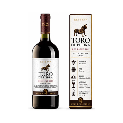 Toro de Piedra Reserva Red Blend 750 cc