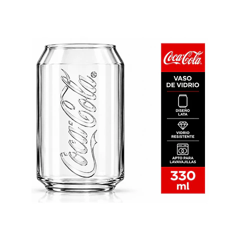 Vaso Coca-Cola de Vidrio 330 ml