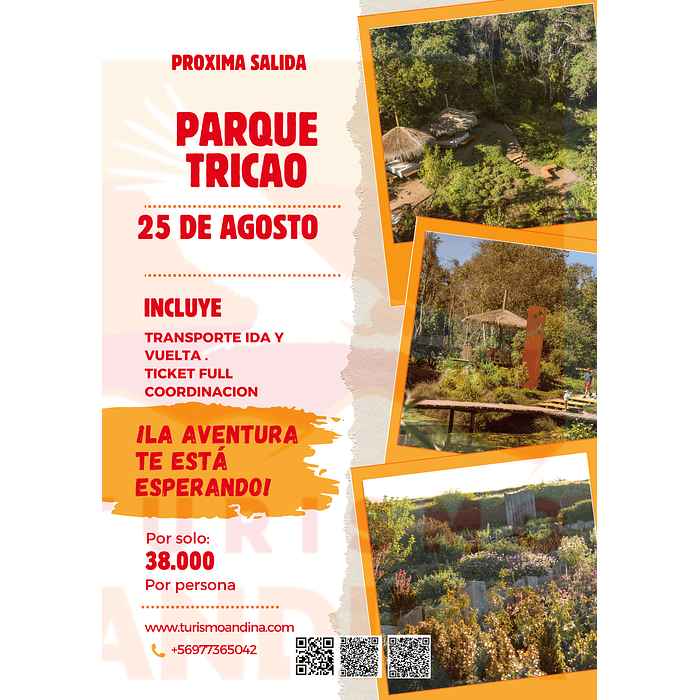 parque tricao salida 25 de agosto de 2024 RESERVA  10 % 1