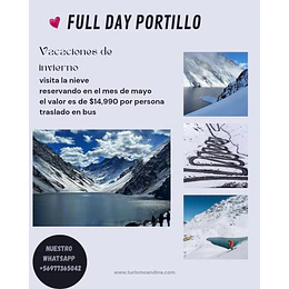 TRASPORTE PORTILLO boletos reserva