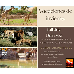 BUINZOO SOLO TRASLADO RESERVA 