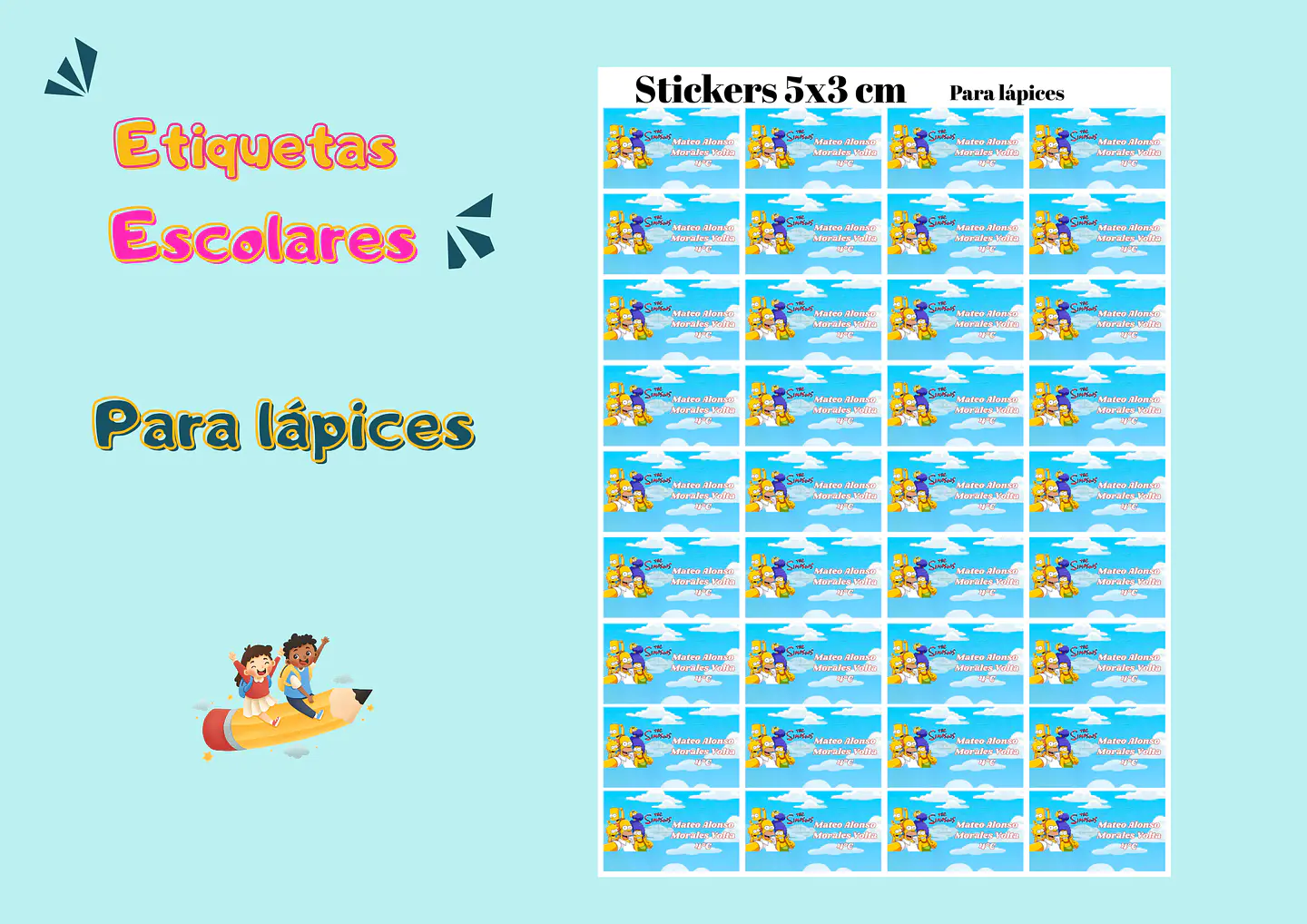 ETIQUETAS PARA LÁPICES  1