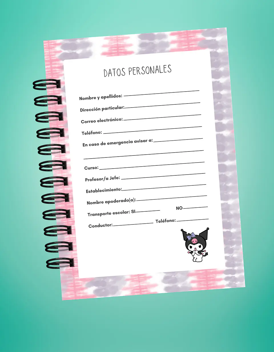 AGENDA ESCOLAR 2026 2