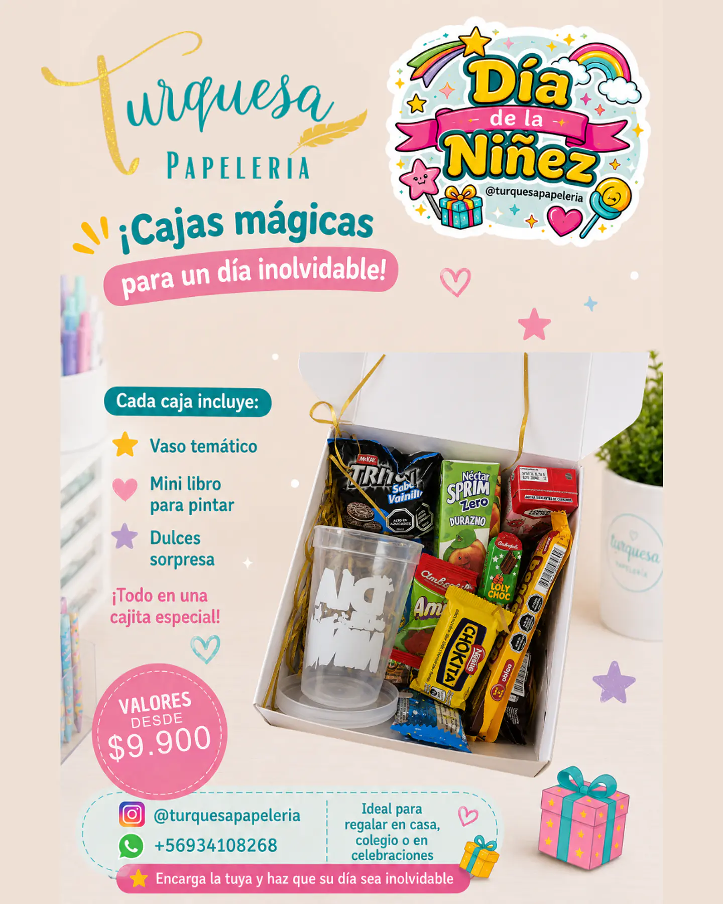 Vaso + Libro para pintar  1