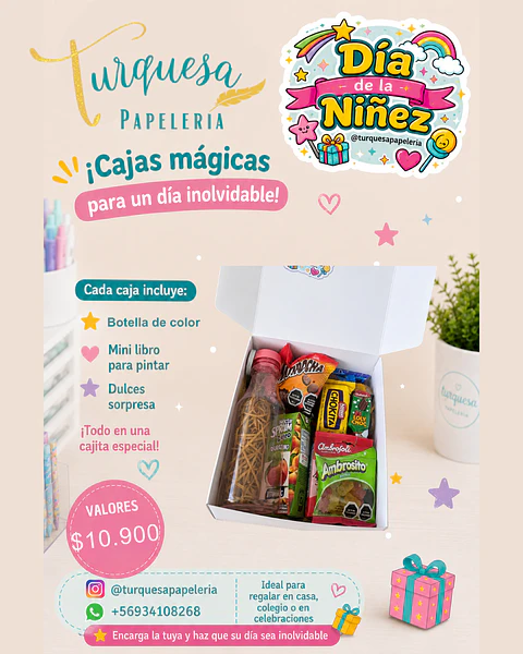 Botella de color + libro para pintar