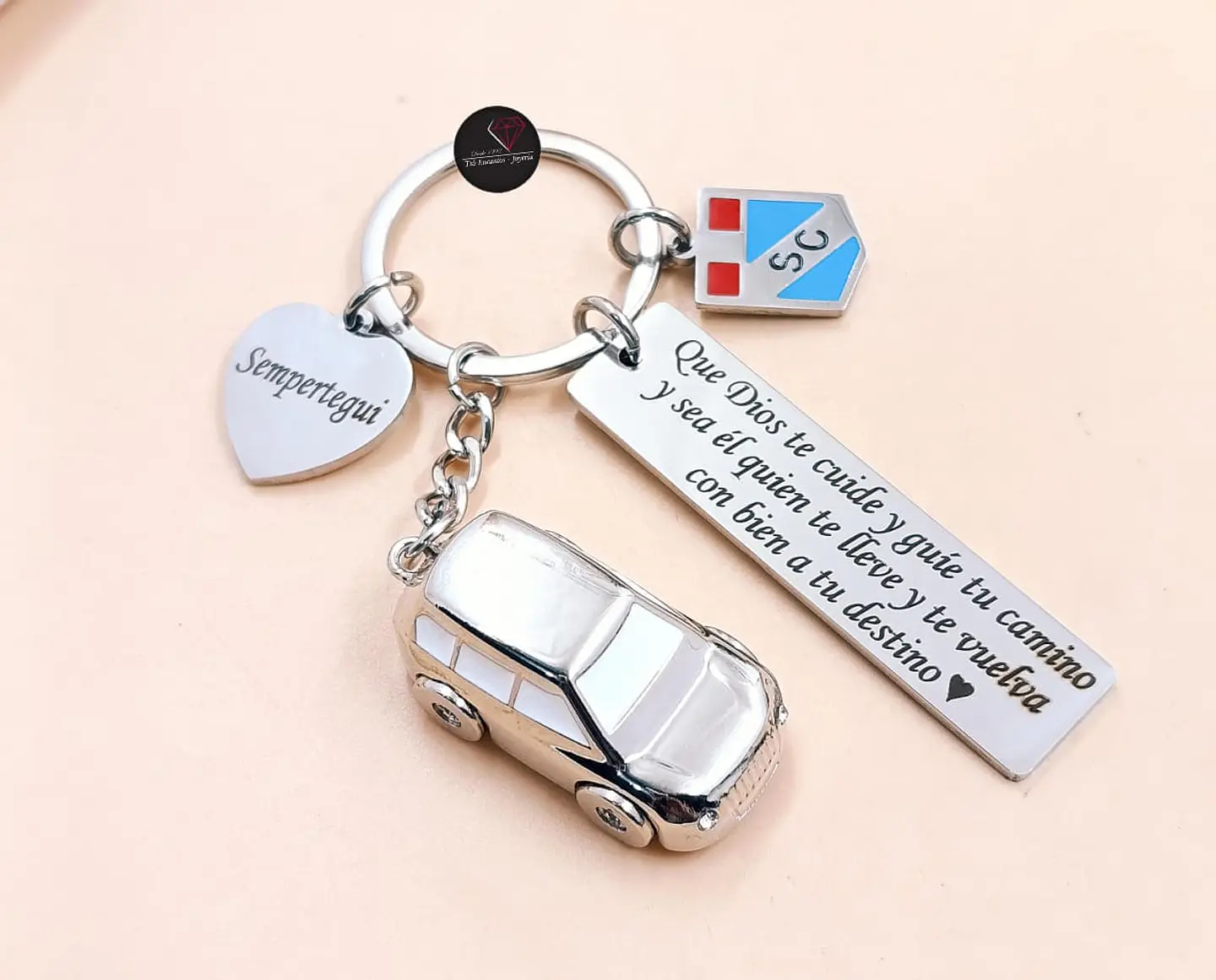 Llavero para carro 4 piezas 5