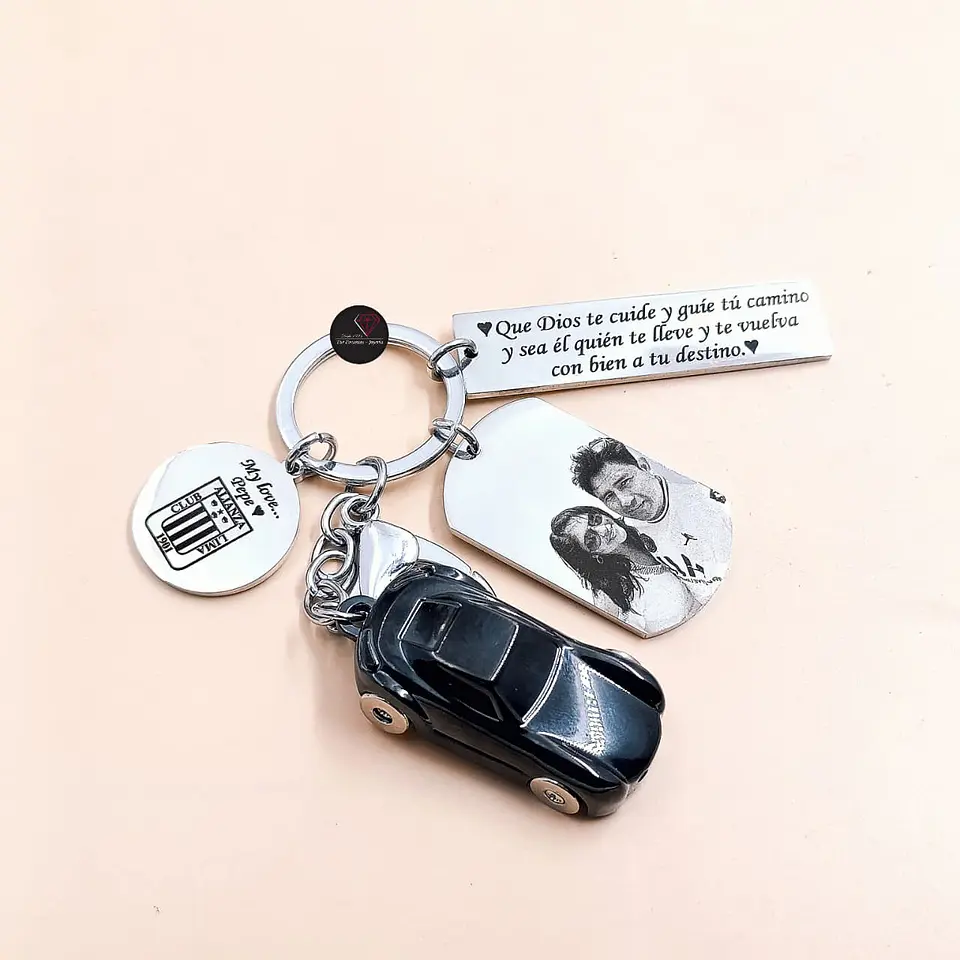 Llavero para carro 4 piezas 12