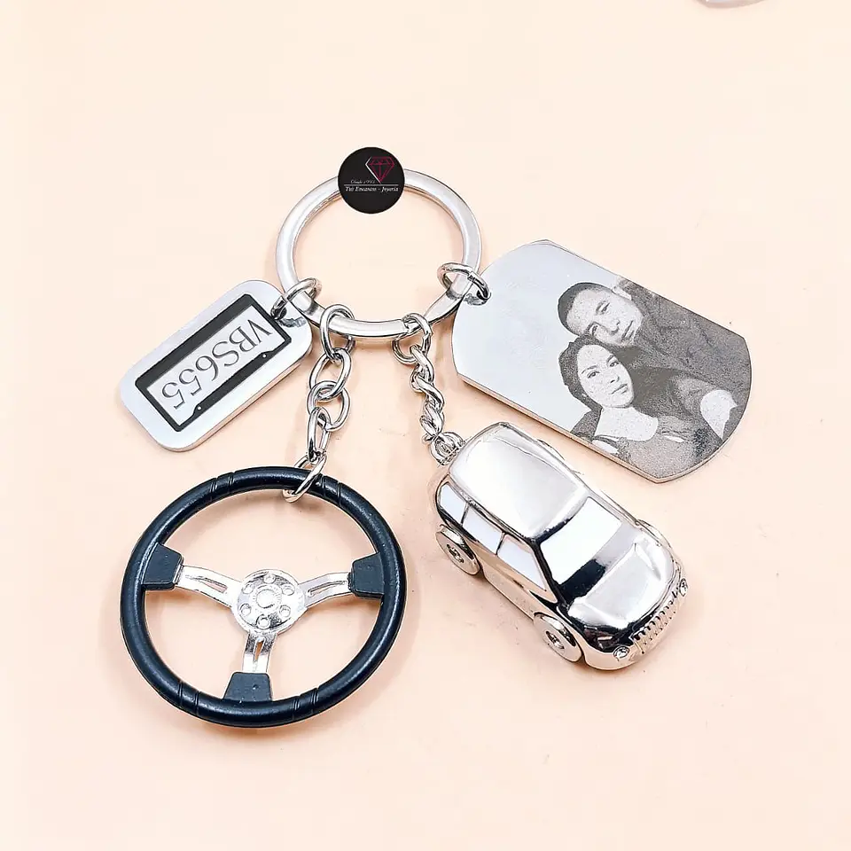 Llavero para carro 4 piezas 16