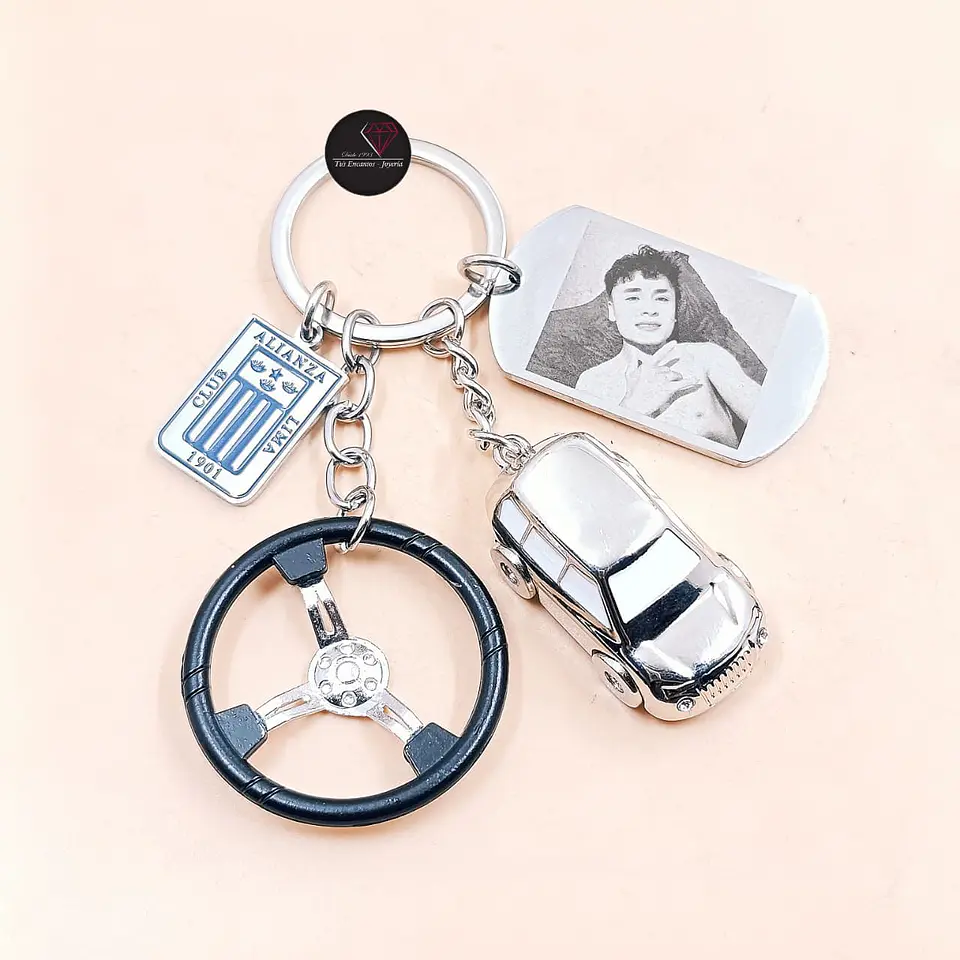 Llavero para carro 4 piezas 18