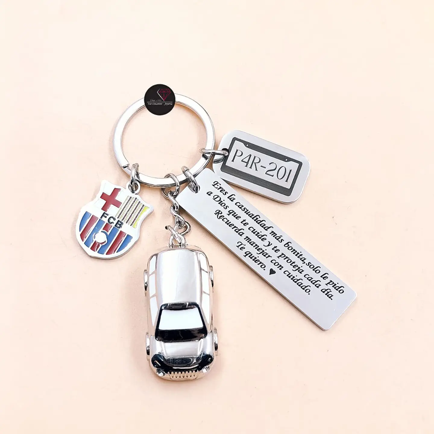 Llavero para carro 4 piezas 21