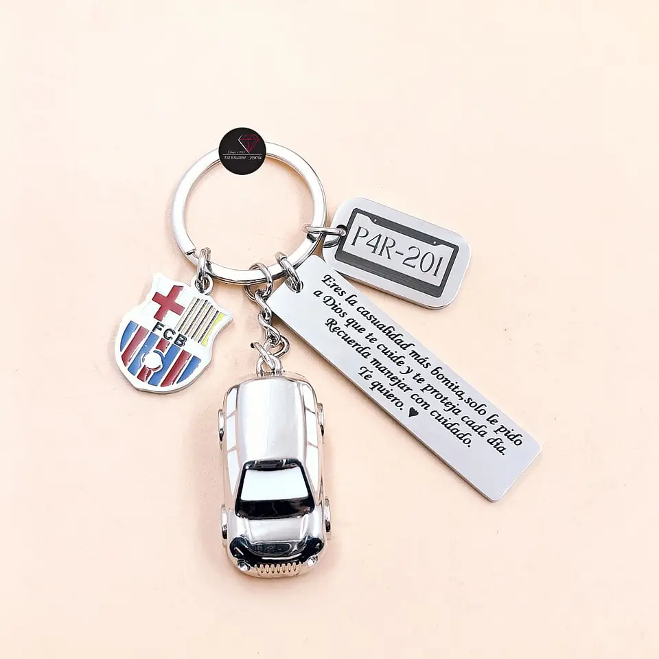 Llavero para carro 4 piezas 21