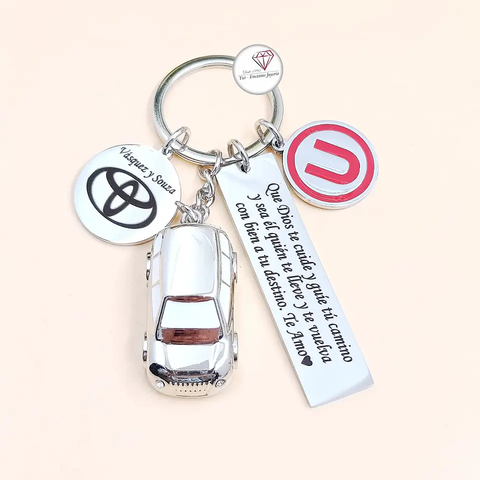 Llavero para carro 4 piezas 31