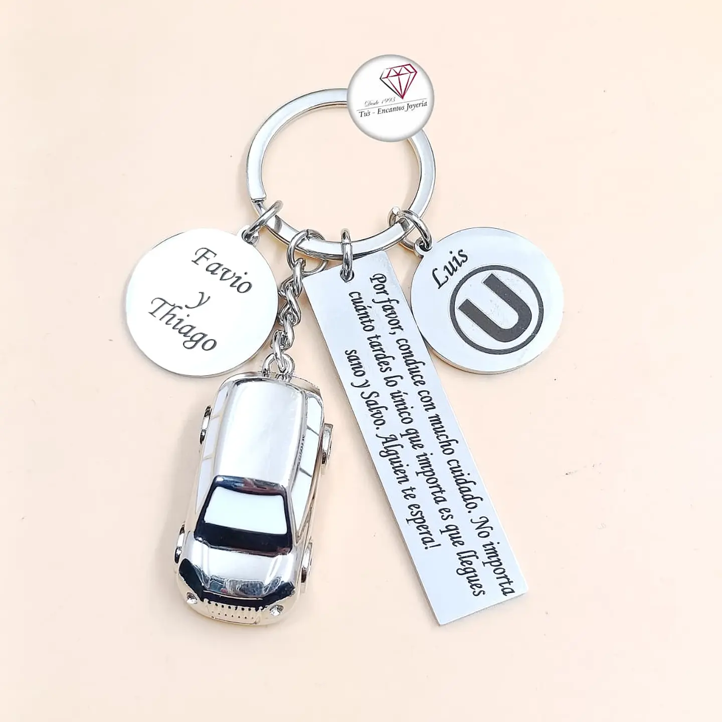 Llavero para carro 4 piezas 35