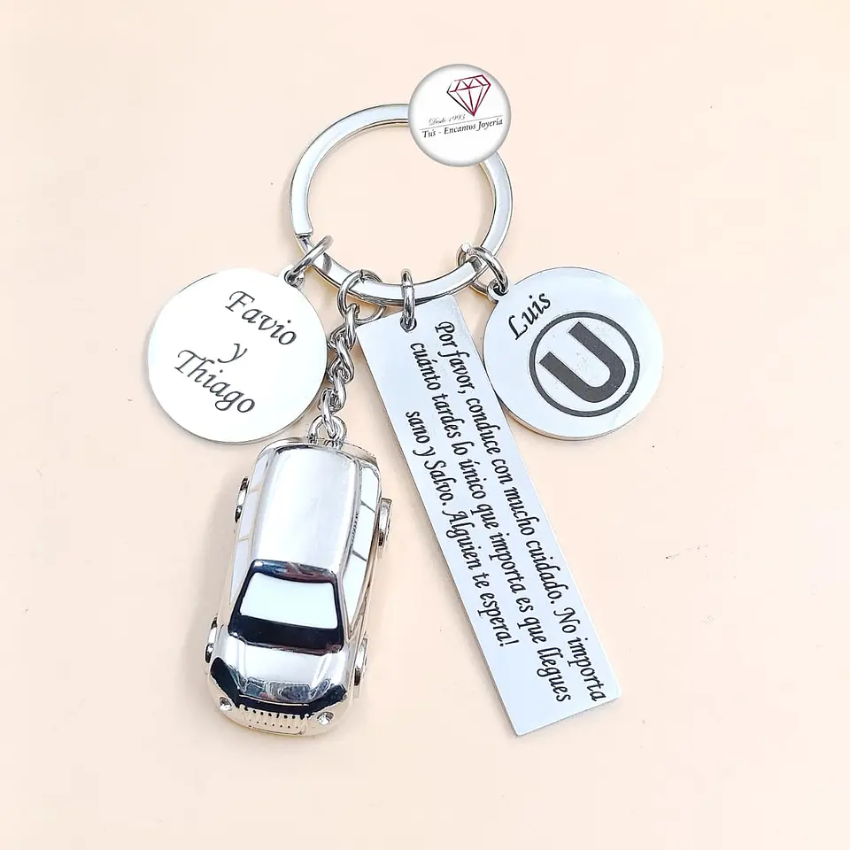 Llavero para carro 4 piezas 35
