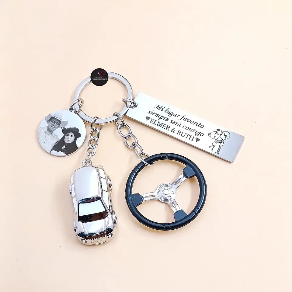 Llavero para carro 4 piezas 38