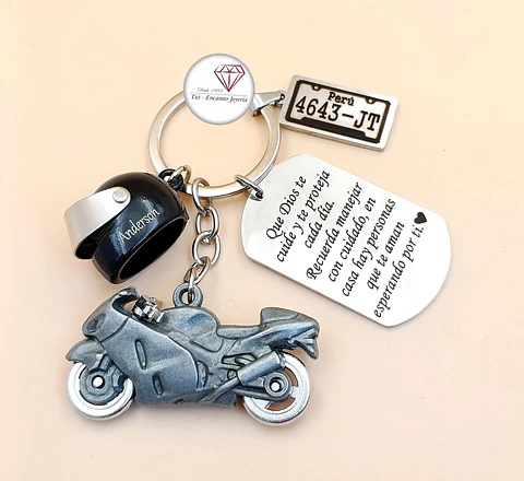 Llavero para MOTO "4 piezas"