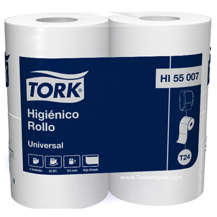 TK - 000001 - Papel Higiénico TORK H/S 50mts (Pack 4 rollos) 2