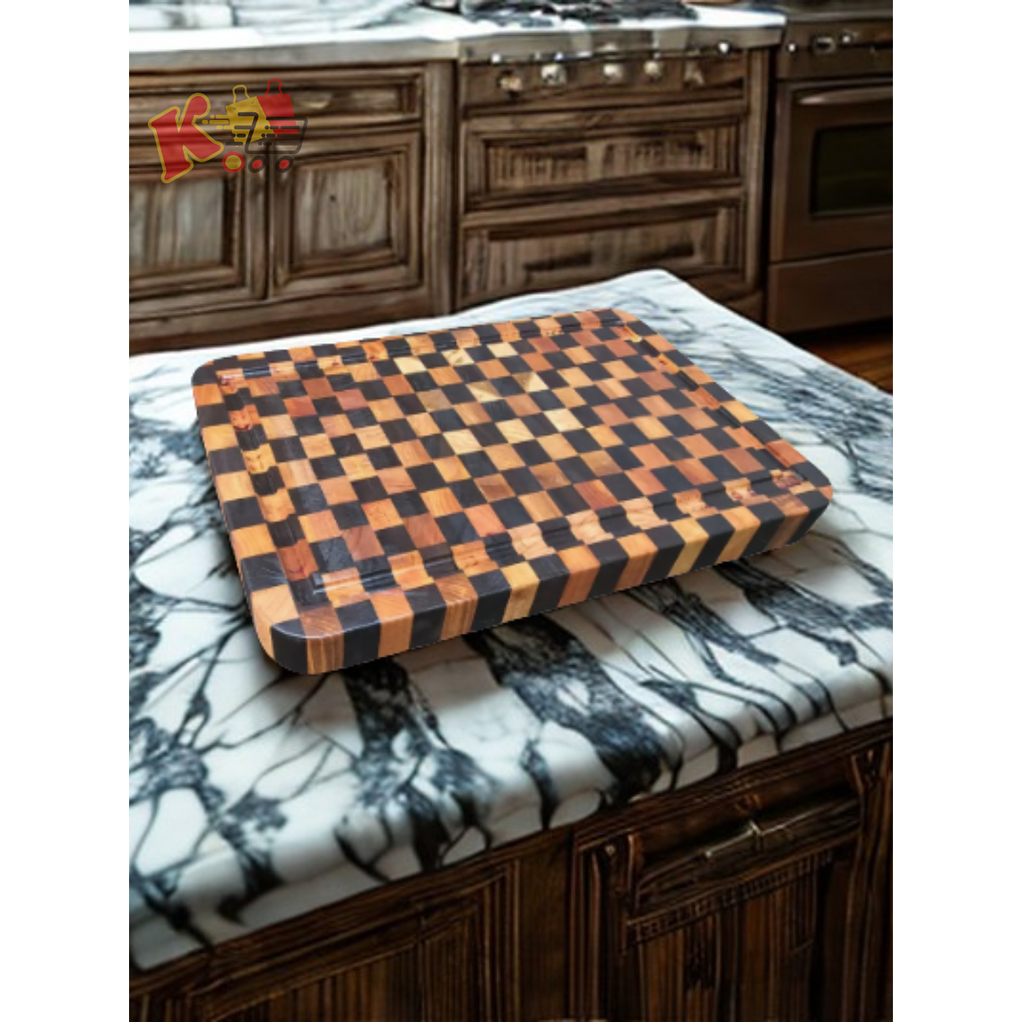 TK - 000002 - Tabla de Picar Modelo (AJEDREZ / DAMA) 1