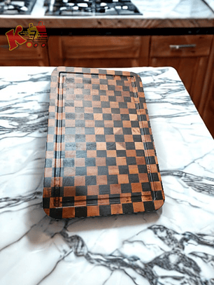 TK - 000002 - Tabla de Picar Modelo (AJEDREZ / DAMA)