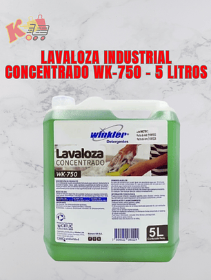 TK - 000004 - Lavaloza Industrial Concentrado  - 5 Litros