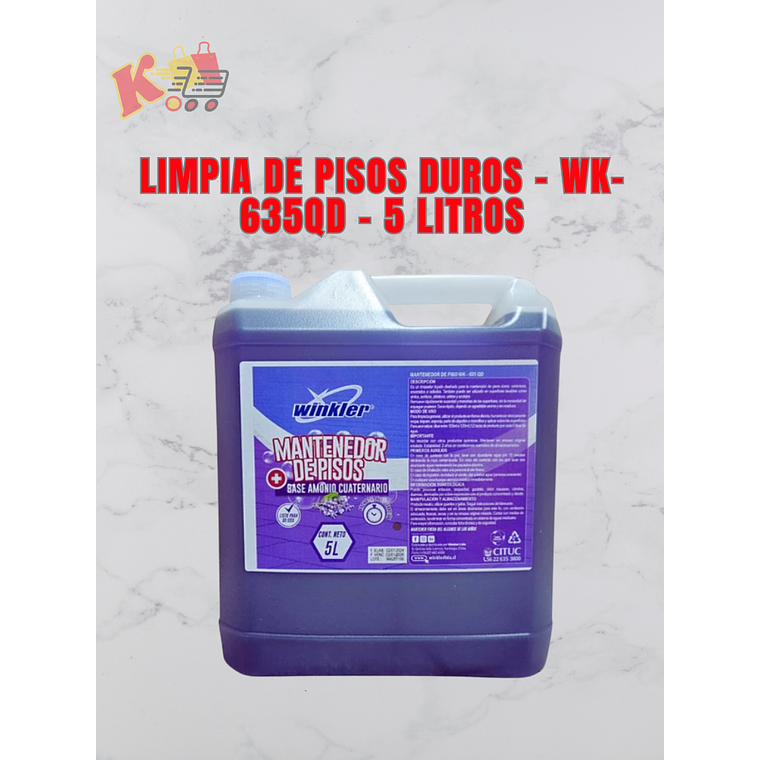 TK - 000007 - Limpiador de Pisos Duros - WK-635QD - 5 Litros 1