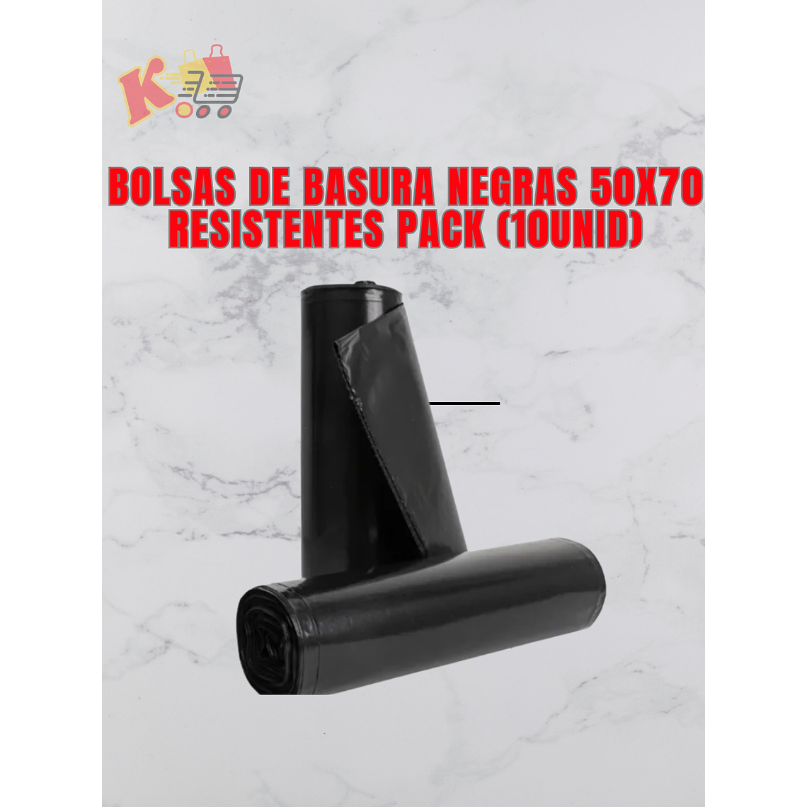 TK - 000016 - Bolsas de Basura negra Resistentes 50 x 70 PACK (10UNID) 1