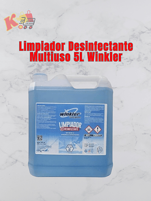 TK - 000017 - Limpiador Desinfectante Multiuso 5L Winkler