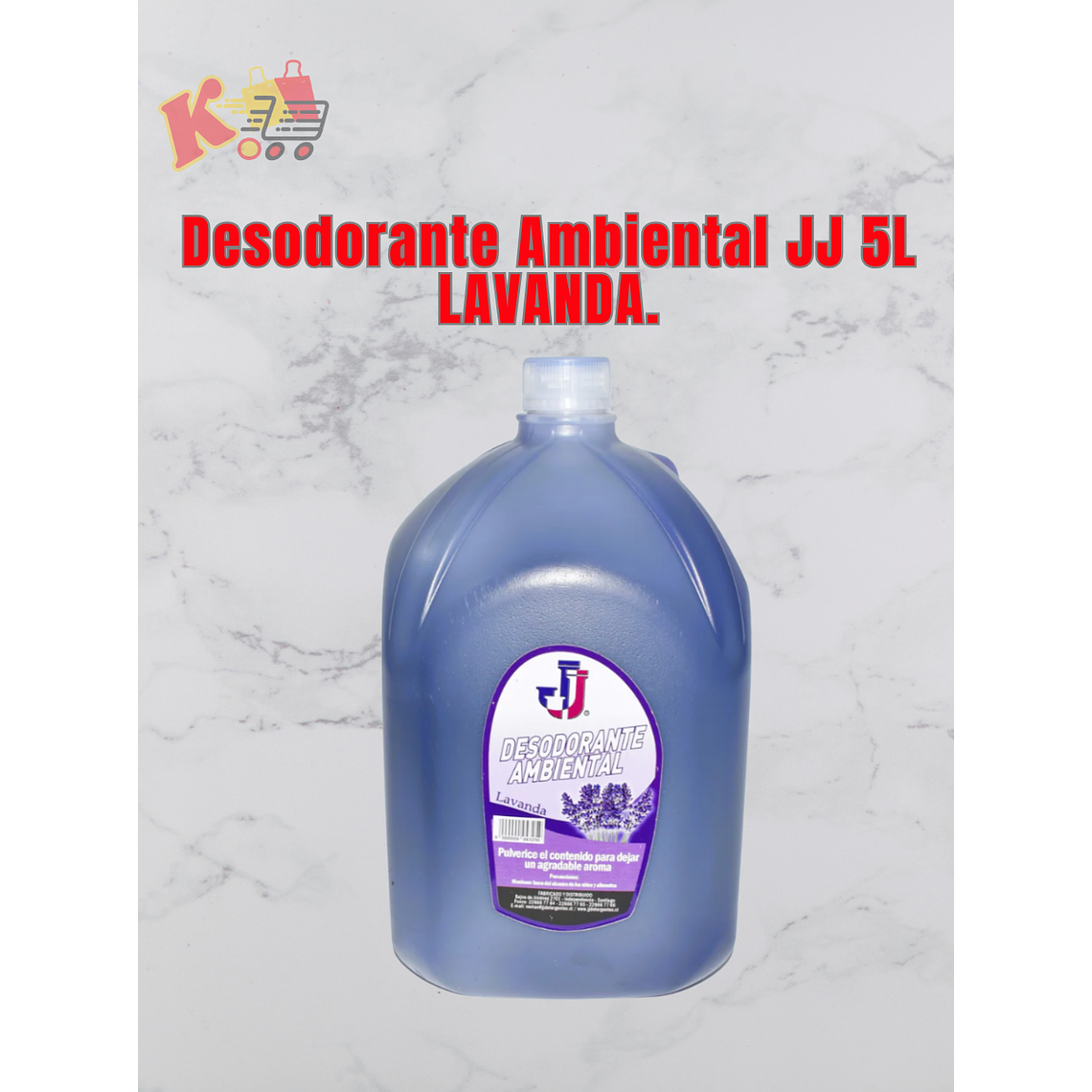 TK - 000020 Desodorante Ambiental Lavanda 5L - JJ 1
