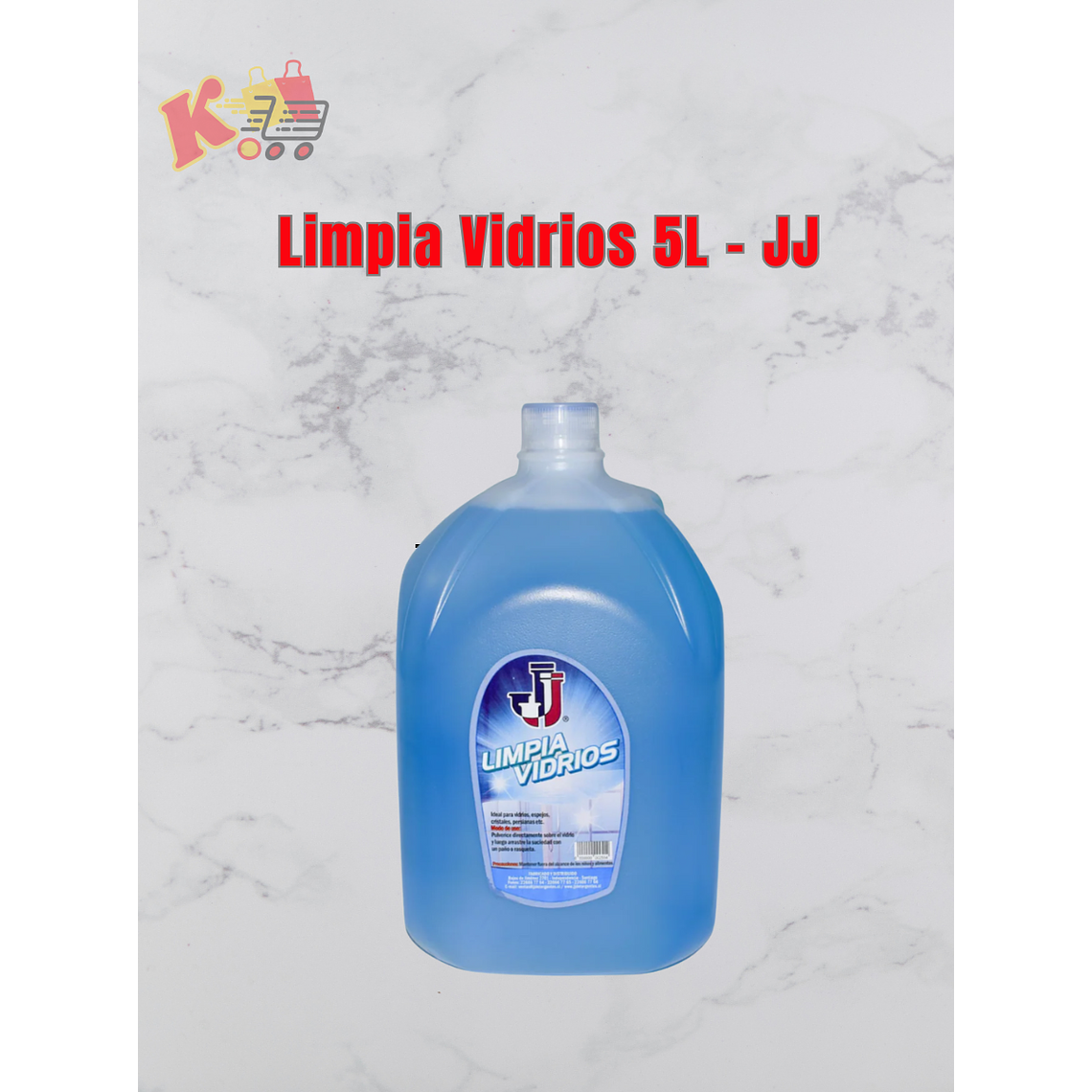TK - 000021 Limpia Vidrios 5L – JJ 1