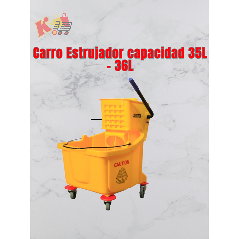 TK - 000023 Carro Estrujador Capacidad 35L - 36L 1