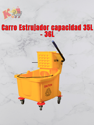 TK - 000023 Carro Estrujador Capacidad 35L - 36L