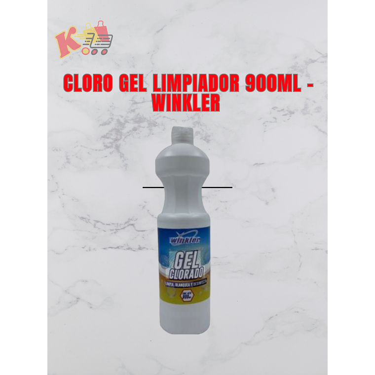 TK - 000027 - Cloro Gel Limpiador 900ML - WINKLER 1