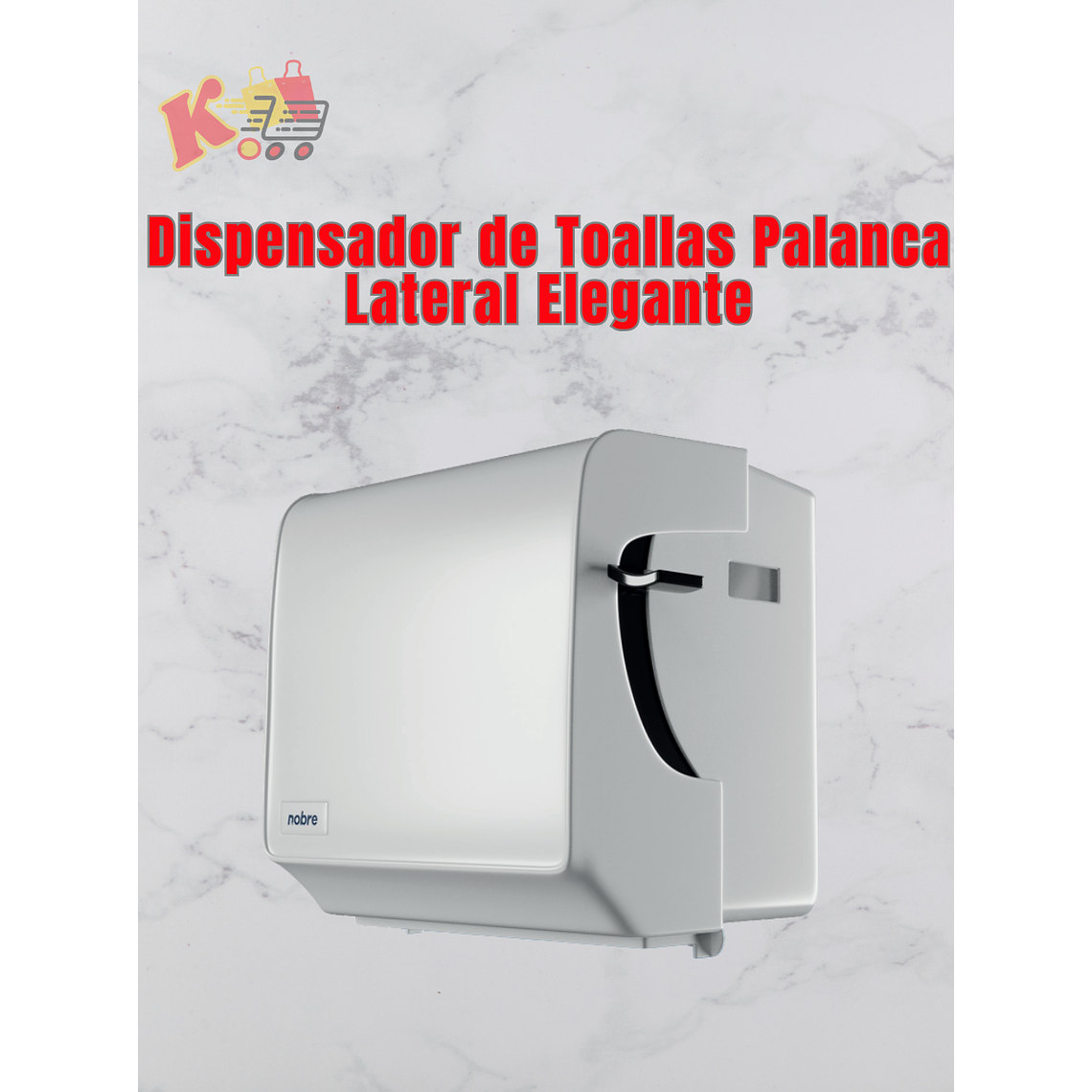 TK - 000031 - Dispensador de Toallas Palanca Lateral Elegante - Winkler 1